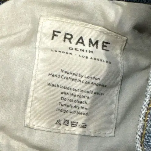 frame denim Frame le high straight jeans size 26