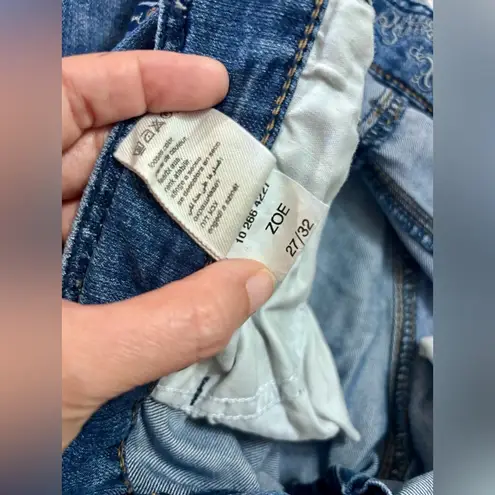 Mavi Zoe women’s Bootcut Jeans Medium Blue Denim Low Rise Size 27