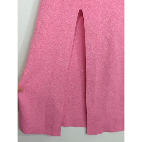 Urban Revivo Pink Cami Scoop Neck Slit Hem Dress MEDIUM NWT Coastal Casual