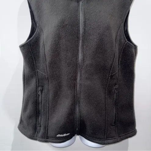 Eddie Bauer  black fleece vest womens xlarge XL - Image 2