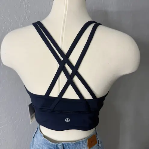 Lululemon  Energy Longline Bra, True Navy, 8