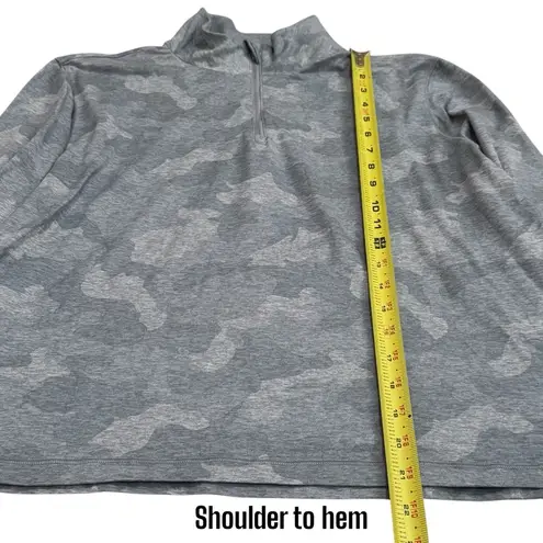 Yogalicious  Lux Grey Camouflage Comfy Athletic Crop Stretch Long Sleeve Size XXL thumbnail 10