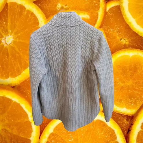 Pressbox LSU Tigers Pullover Quilted Quarter Zip Sweatshirt Women's Large