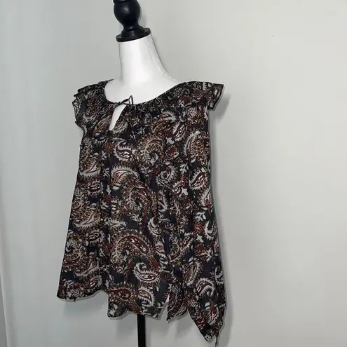 Cleobella Jillian Blouse in Avalon Floral Print Size XSmall New Cotton organic