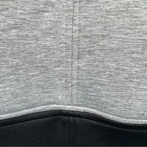 SJ Style Boutique Brand Gray & Black Ringer Trim Zip Front Varsity Jacket Size S