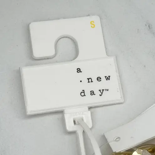 A New Day Chunky Gold Tone Metal Chain Link Belt Small (S) NWT ✨