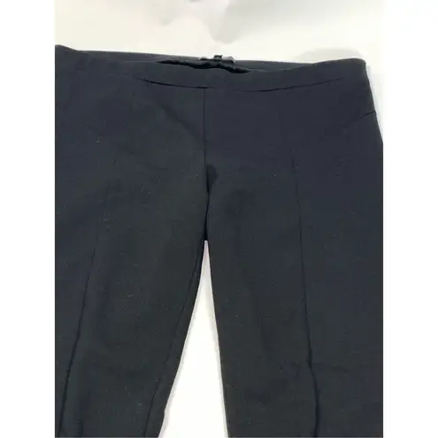 Theory  Aurora Sabali knit black pull on pant size medium - Image 4
