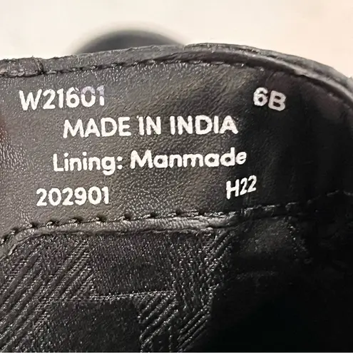 Cole Haan  Women’s Haidyn Black Leather Block Heel Ankle Booties Shoes size 6