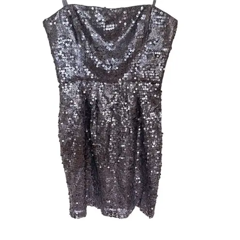 BCBGMAXAZRIA  NEW Lilac Mist Sequin Formal Dress – Size 6 – Y2K Glam
