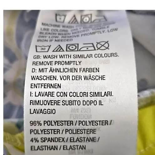 Susan Graver Women’s Printed Liquid Knit Wide Leg Ankle Pants Size Small NWT