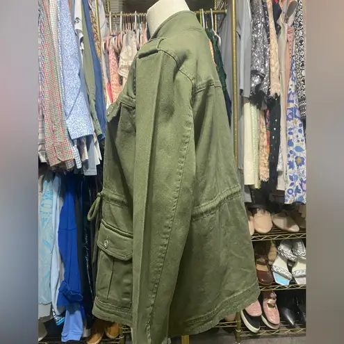 Baccini Fleet Army Green Utility Jacket Size Medium. NWT