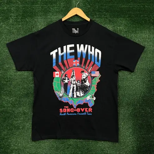 The Who The Song is Over Farwell Tour Rock Band T-Shirt Size Large