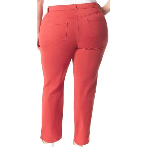 Gloria Vanderbilt Amanda Slimming Jean Autumn Blaze 10 Average MidRise Tapered