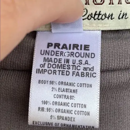 Prairie Underground Tarpaulin Jacket s Gray