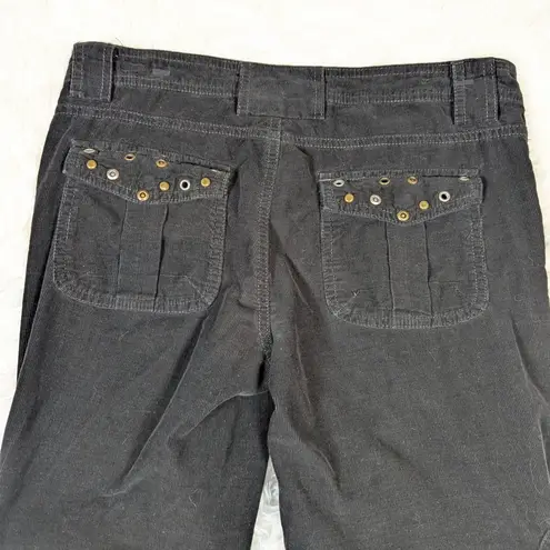 Arizona Jeans Y2K Arizona Corduroy Cargo Pants Black Size 5