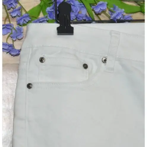 Needle & Cloth Ladies White Denim Jeans Size 14 Slim Boot