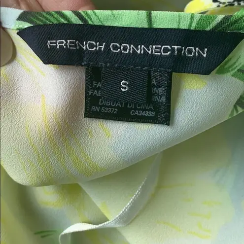 French Connection  yellow floral cami top