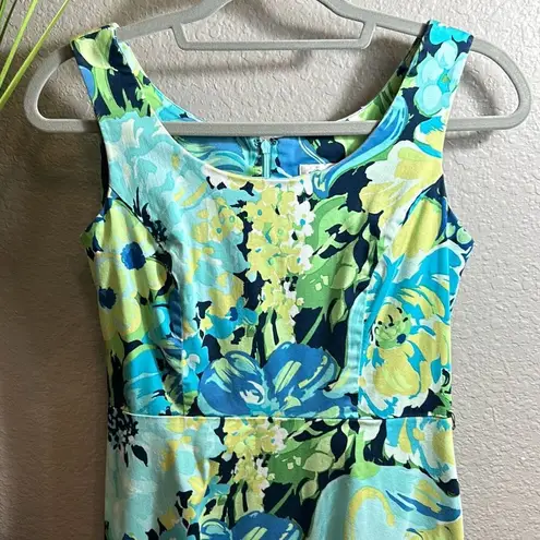 Studio I #276 , floral sleeveless a-line dress size 6P