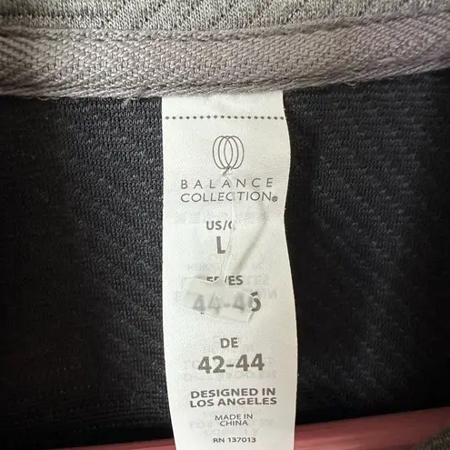 Balance Collection Annalise Half Zipper Pullover Sweatshirt Size L