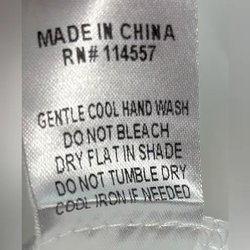 THML  M Summer Cotton Ruffle Sleeve Babydoll Crop Top - White