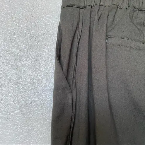 Ecru Pull On Olive Skinny Leg Pants Size Small