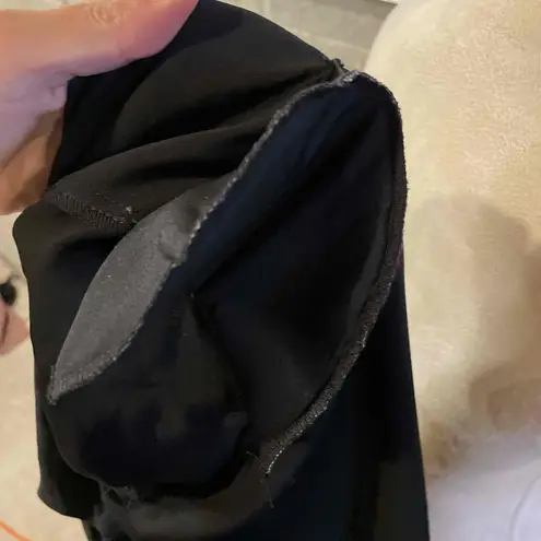 Atos Lombardini Black 3/4 Sleeve Oversized Blazer Size IT 46 Size L