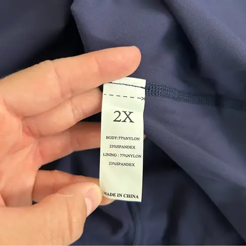 Halara NWT Always In A Mood dress in Dark Blue 2X