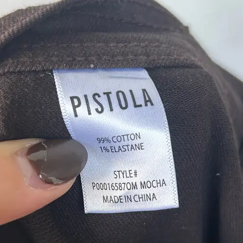 Pistola Penny High-Rise Wide-Leg Jeans in Mocha Brown Size 29 Gently Used - Image 9