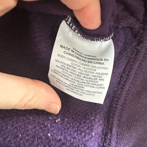 Nike  Women’s Small Purple Cowl Neck Logo Sweatshirt