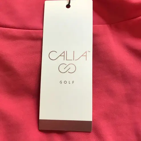 Calia Women's 14" Side Pleat Court Skort in Dark Plink Size XL NWT