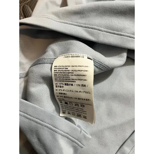 Arcteryx Womens 1/4 Zip Performance Pullover Shirt Light Blue Size Large