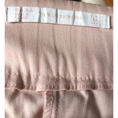 ZARA  Trafaluc collection wide legged pink pants size XS
