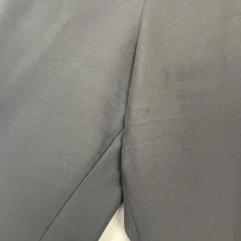 Armani Collezioni Woman's Sz 8 Black High Waisted Straight Leg Career Pants