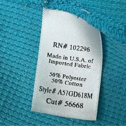 Fresh Produce XS Vibrant Blue Cotton Hoodie Pullover Lightweight Beach Travel ML