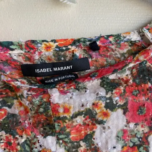 Isabel Marant etoile silk floral summer blouse