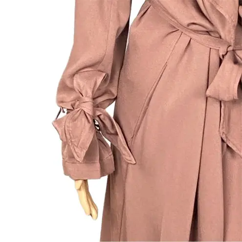 THREAD+SUPPLY “Emrata Duster”, lightweight open jacket w/POCKETS. Medium. EUC Pink