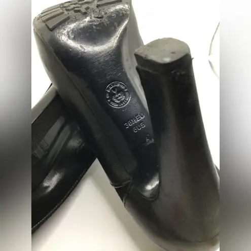 A Very Rare Black US6 Bally Leather/Suede 4in. Women’s Shoes Heels Size 6