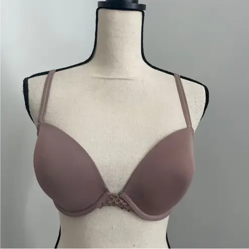 Wacoal Lightly Lined Tan T-Shirt Bra 32DD 32E Underwire Elevated Basic Normcore