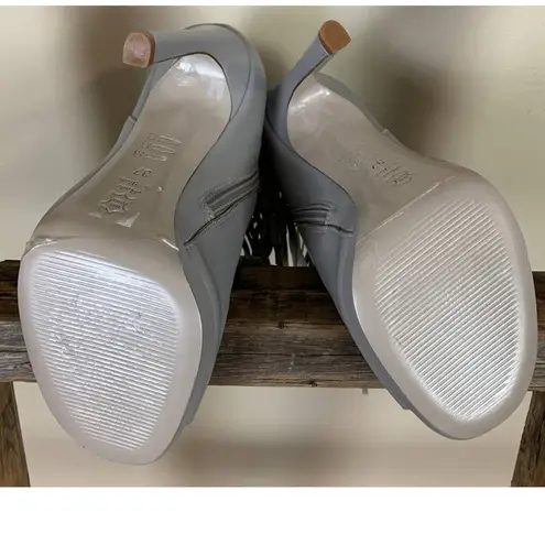 Tiffany Designs Gray Fringe Ankle Bootie Italian Designer Boot SIZE 6 Stiletto Western $345 NEW