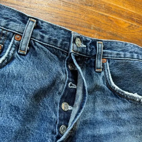 AGOLDE  Parker Cut Off Shorts In Rock Steady Size 29