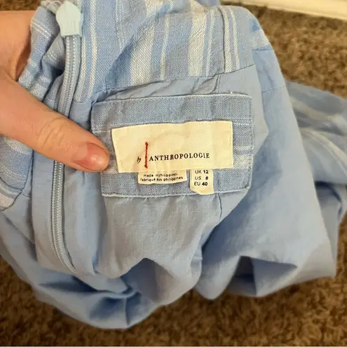 Anthropologie  Cape May Mini Dress back bow-tie