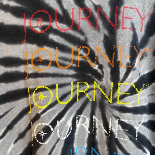 Port Authority Journey Band Tshirt Tie Dye VTG Single Stitch Port & Company Size XL Unisex