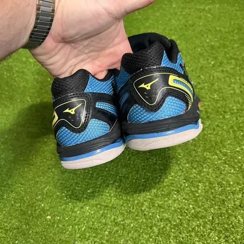Volleyball Shoes Size 6 Women's Mizuno Wave Bolt 2 Turquoise & Green EUC
