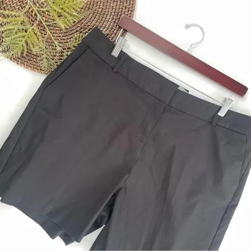 Lane Bryant NWT  Womens Shorts Black Flat Front Pockets Plus Size 18