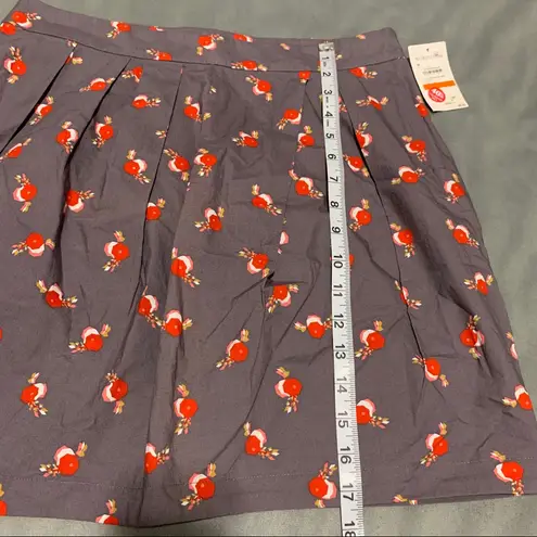 Hinge 🌟 HP 12/7 Nordstrom  Grey Floral Skirt M