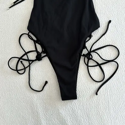 THE ATTICO Tie One Piece Swimsuit, Item No. 233WBB78 PA16