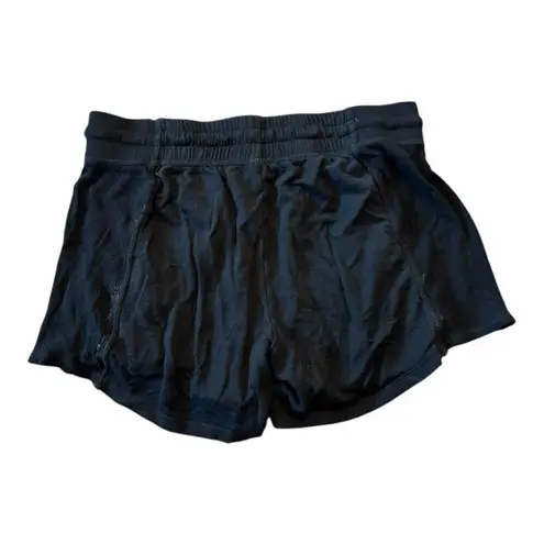 Gilligan & O'Malley Sleep Shorts Size XS Black Drawstring