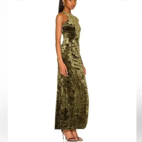Camila Coelho CAMILA COEHLO‎ Gabriel Maxi Dress in Olive Green size XS NWT