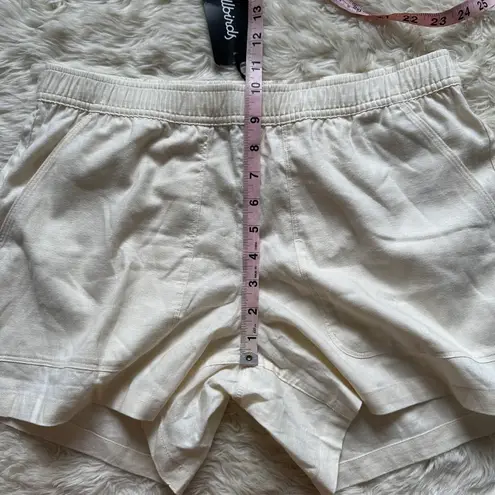 Allbirds Shorts TreeBD Women's Camp Short Hemp Blend Natural White M NWT New