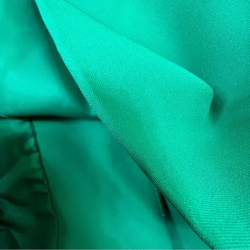 BFA Classics Vintage Green Lined Jacket/Blaze 3/4 Length Sleeves Mock Po… Size 6P